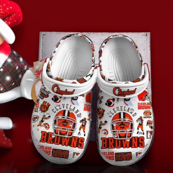 Cleveland Browns For Life Crocs funny