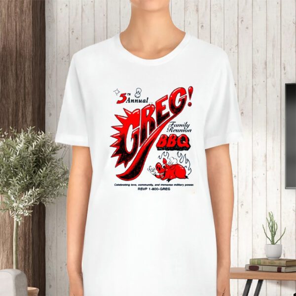 Danny Gonzalez Family Reunion Bbq T-Shirt