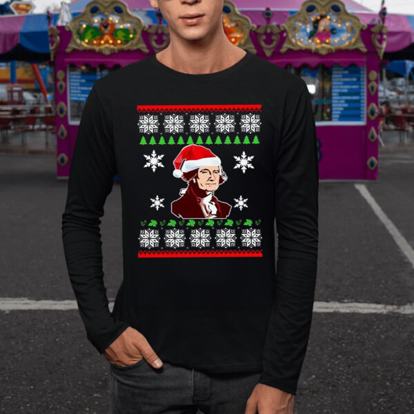 George Washington Ugly Christmas TShirt