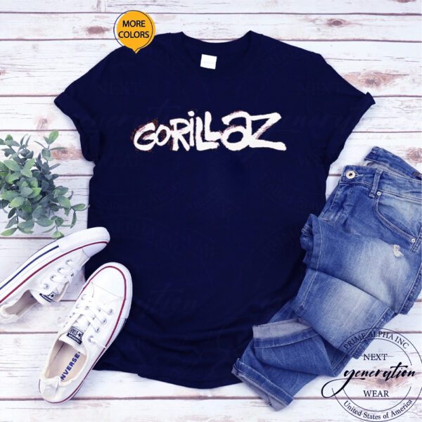 Graffiti Gorillaz Logo T-Shirt