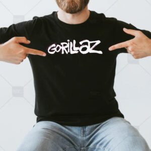 Graffiti Gorillaz Logo T-Shirts