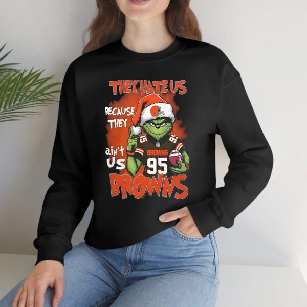 Grnch They Hate Us Because They Ain’t Us Browns T-Shirts