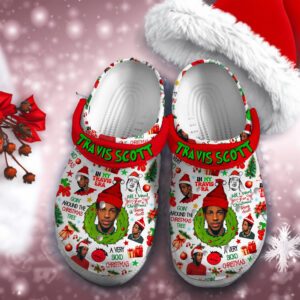 In My Travis Era All I Want For Christmas Travis Scott A Very Sicko Christmas Clogs Funny