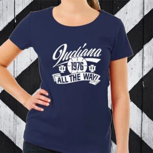 Indiana Hoosiers all the way 1976 TShirt