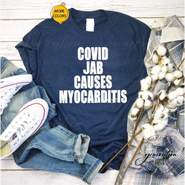 Justin Trudeau Covid Jab Causes Myocarditis Viva Frei Shirts