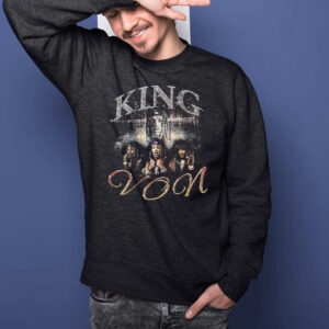 King Von VONS CITY TEE Black T-Shirtt