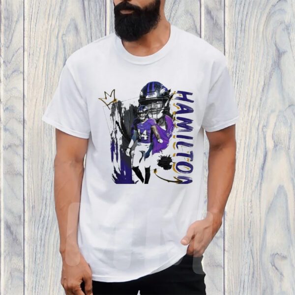 Kyle Hamilton Baltimore Ravens Football Paper 2023 T-Shirt