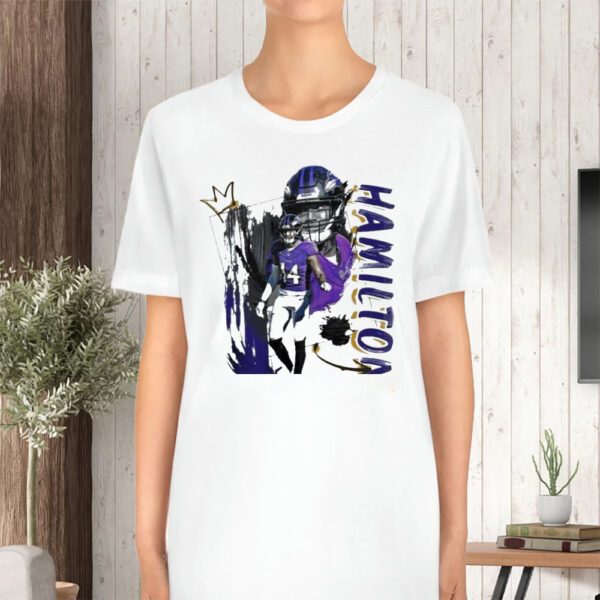 Kyle Hamilton Baltimore Ravens Football Paper 2023 TShirt