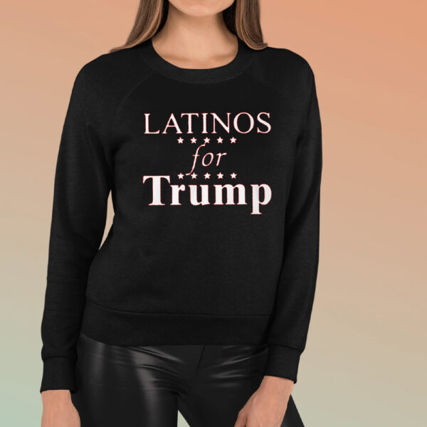 Latinos For Trump Red T-Shirt