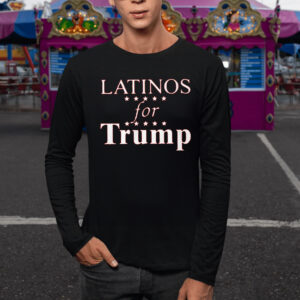 Latinos For Trump Red TShirt