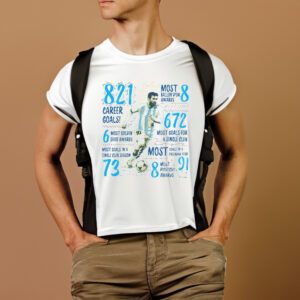 Messi 800 Goals Graphic T-Shirts