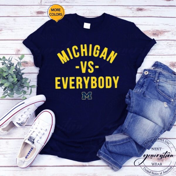 Michigan Against Everybody T-Shirt