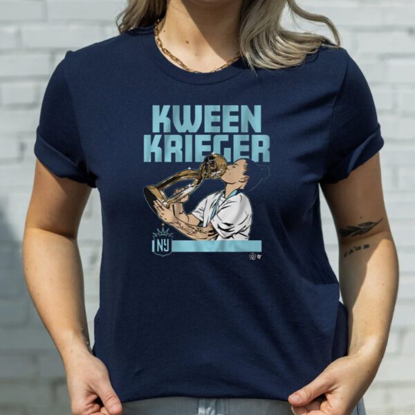 NJ NY GOTHAM FC KWEEN ALI KRIEGER T-Shirts