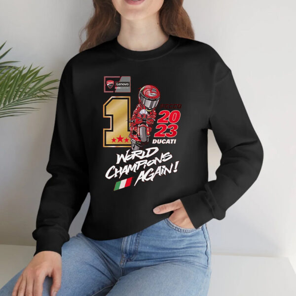 Pecco 2023 Ducati World Champions Again T-Shirtt