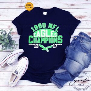 Philadelphia eagles Football 1960 NFL Champions Hometown Grafik T-Shirt