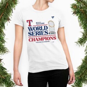 Rangers 2023 World Series Champions Locker Room T-Shirt