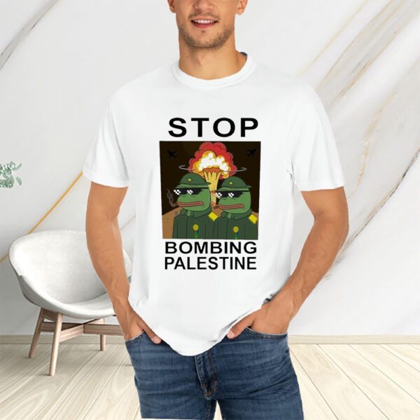 Stop Bombing Palestine T-Shirts