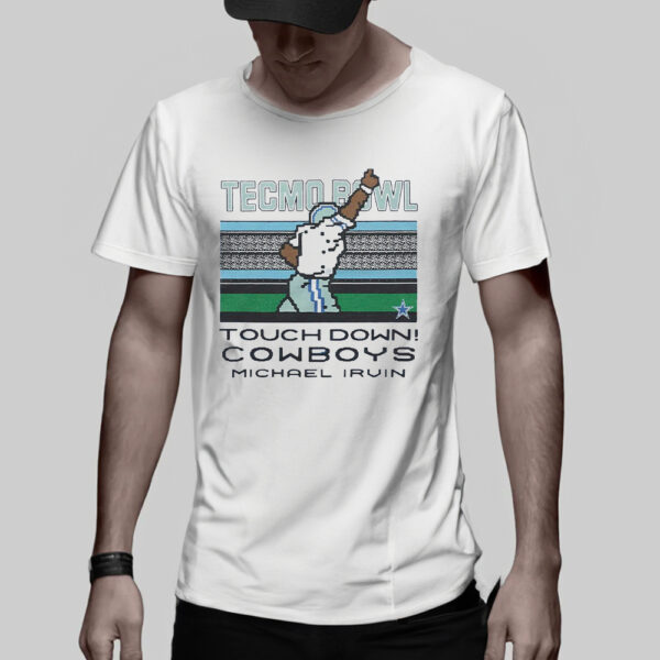 Tecmo Bowl Cowboys Michael Irvin T-Shirt