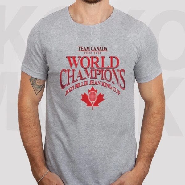 Tennis Canada Store Billie jean King Cup Champions T-Shirtt