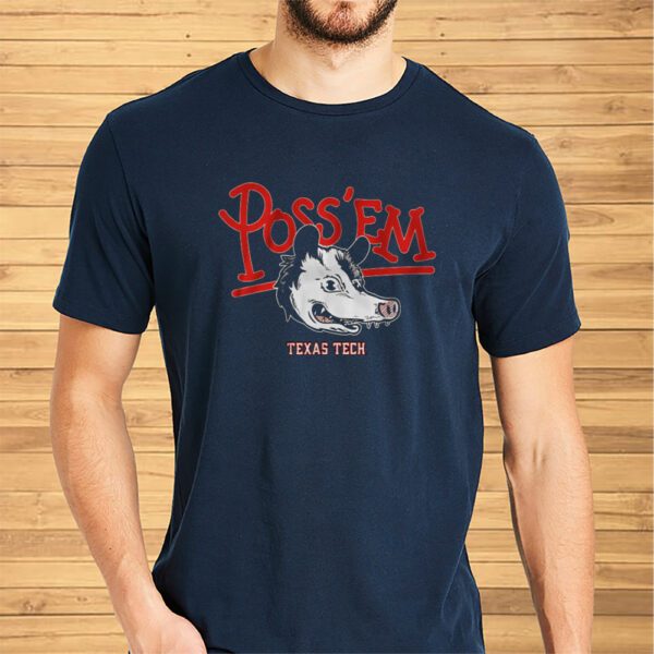 Texas Tech Football Rally Possum Shirt