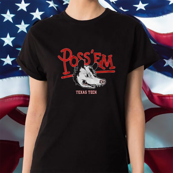 Texas Tech Football Rally Possum Shirts