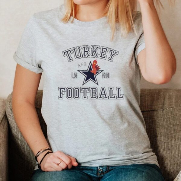 Thanksgiving Dallas Turkey And Football Shirt