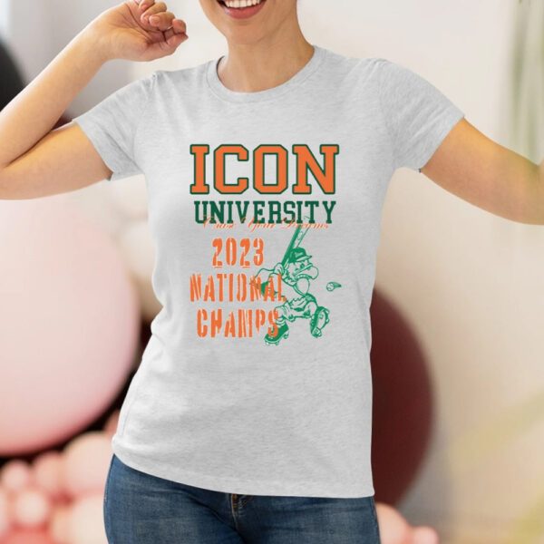 The Icon University 2023 Champs Shirt