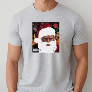 Trump Santa Mugshot Tacky Christmas T-Shirtt