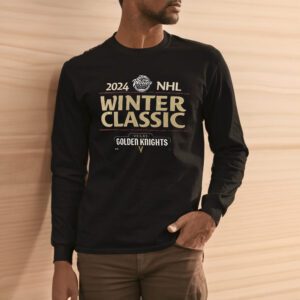 Vegas Golden Knights 2024 Nhl Winter Classic Text Driven Shirt