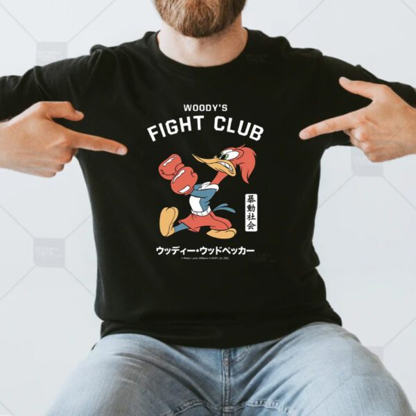 Woody Woodpecker's Fight Club Mens T-Shirts