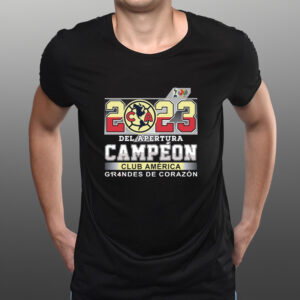 2023 Del Apertura Campeon Club America Grandes De Corazon T-Shirts