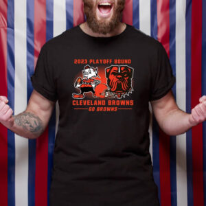 2023 Playoff Bound Cleveland Browns Go Browns T-Shirt