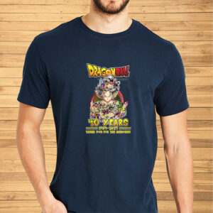 40 Years Of 1984 – 2024 Dragon Ball Thank You For The Memories T-Shirt2