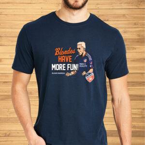 ALVARO BARREAL BLONDES HAVE MORE FUN FC CINCINNATI SHIRTs