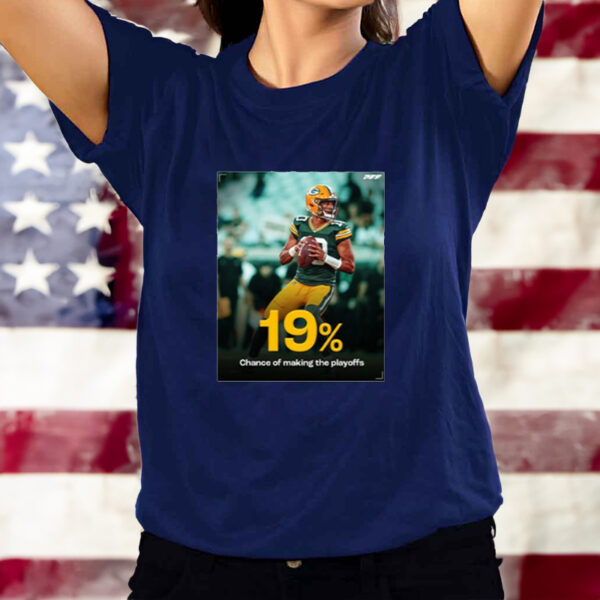 Aaron Nagler 19% Chance Of Making The Playoffs-Unisex T-Shirt