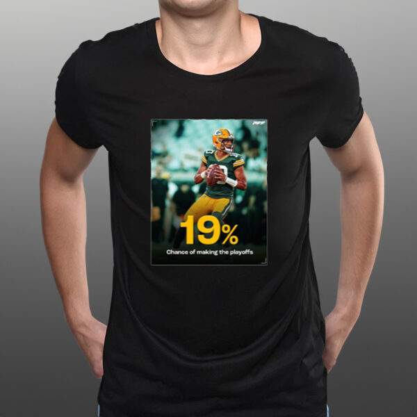 Aaron Nagler 19% Chance Of Making The Playoffs-Unisex T-Shirts