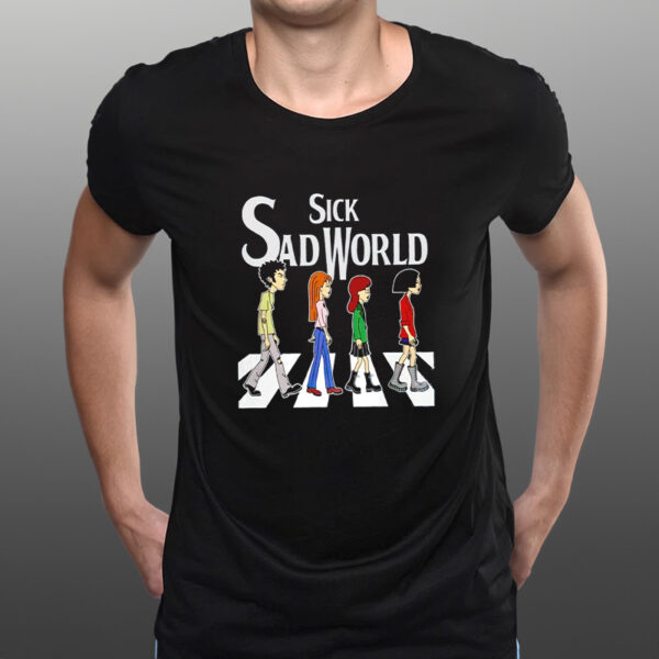 Abbey Road Daria and friends sick sad road shirts