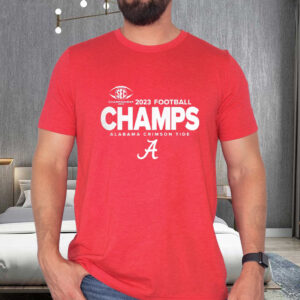 Alabama Crimson Tide 2023 SEC Football Conference Champions Shirt1