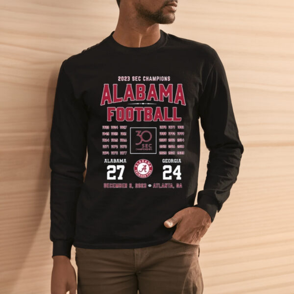 Alabama Sec Championship Shirt Florida State Seminoles Blue 84 Youth 2023 Acc Football Shirt