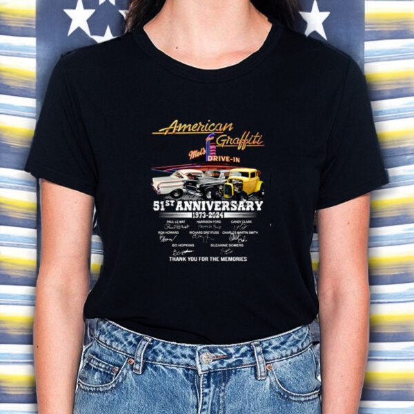 American Graffiti Mel’s Drive-in 51st Anniversary 1973 – 2024 Shirt