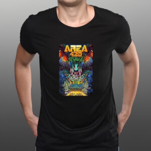 Area 420 Apr 19-20 2024 Area15 Poster T-Shirts