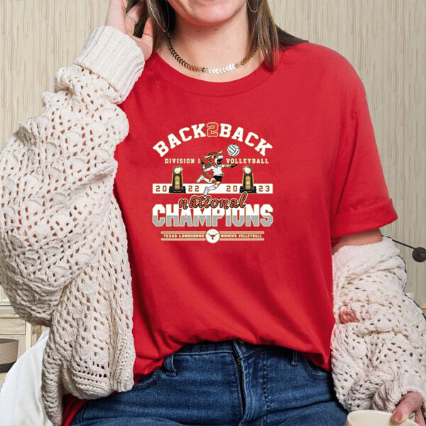 Back To Back Division I Volleyball 2022 – 2023 National Champions Shirt