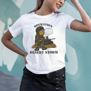 Bart Simpson Operation Desert Storm T-Shirts