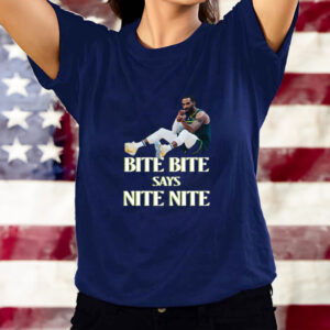 Bite Bite Says Nite Nite-Unisex T-Shirt