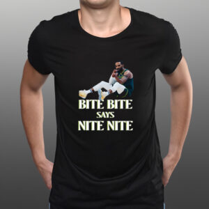 Bite Bite Says Nite Nite-Unisex T-Shirts