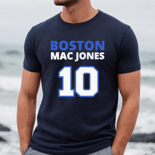 Boston No 10 Mac Jones Shirts