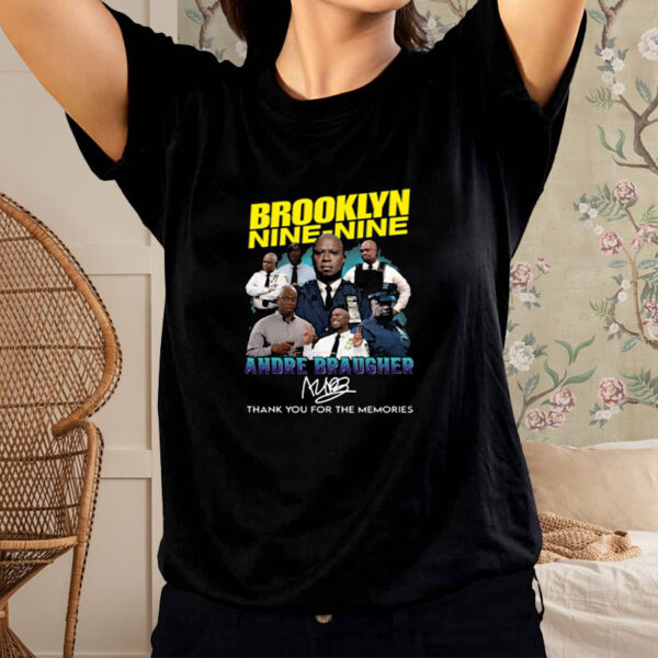 Brooklyn Nine-Nine Andre Braugher Thank You For The Memories T-Shirt