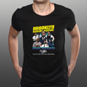 Brooklyn Nine-Nine Andre Braugher Thank You For The Memories T-Shirts