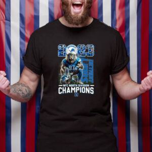 Detroit Lions 2023 NFC North Division Champions T-Shirt