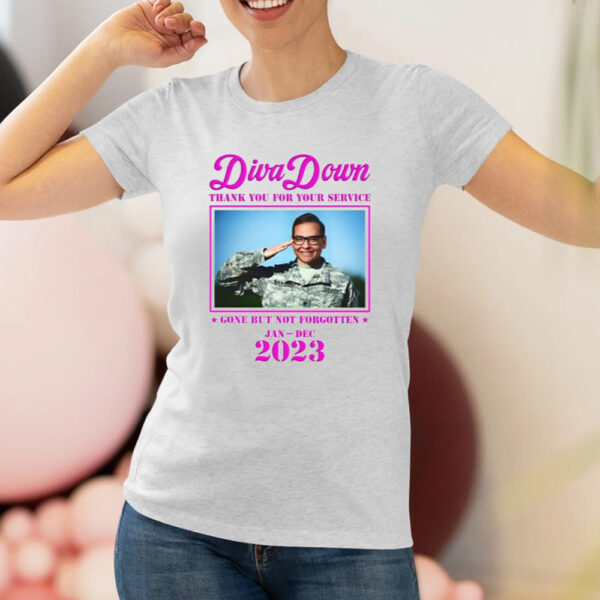 Diva Down Thank You For Your Service George Santos Gone But Not Forgotten Jan-Dec 2023 Shirt